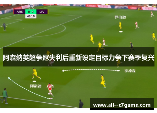 阿森纳英超争冠失利后重新设定目标力争下赛季复兴 阿森纳英超争冠失利后重新设定目标力争下赛季复兴